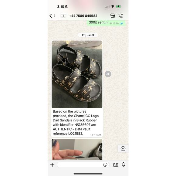 Chanel Dad Sandals 37 - Picture 14 of 14